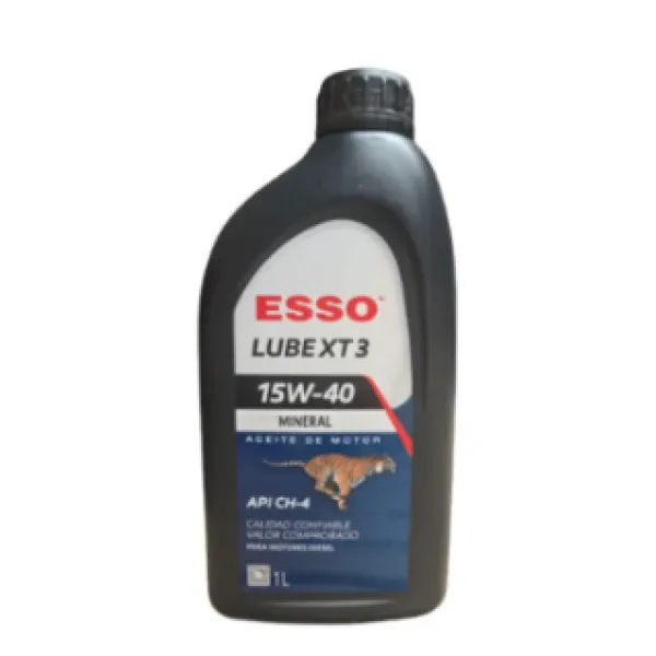 Aceite Esso Lube Xt 3 15w 40 Api Ch-4 Mineral 1 Litro - Mobil Esso